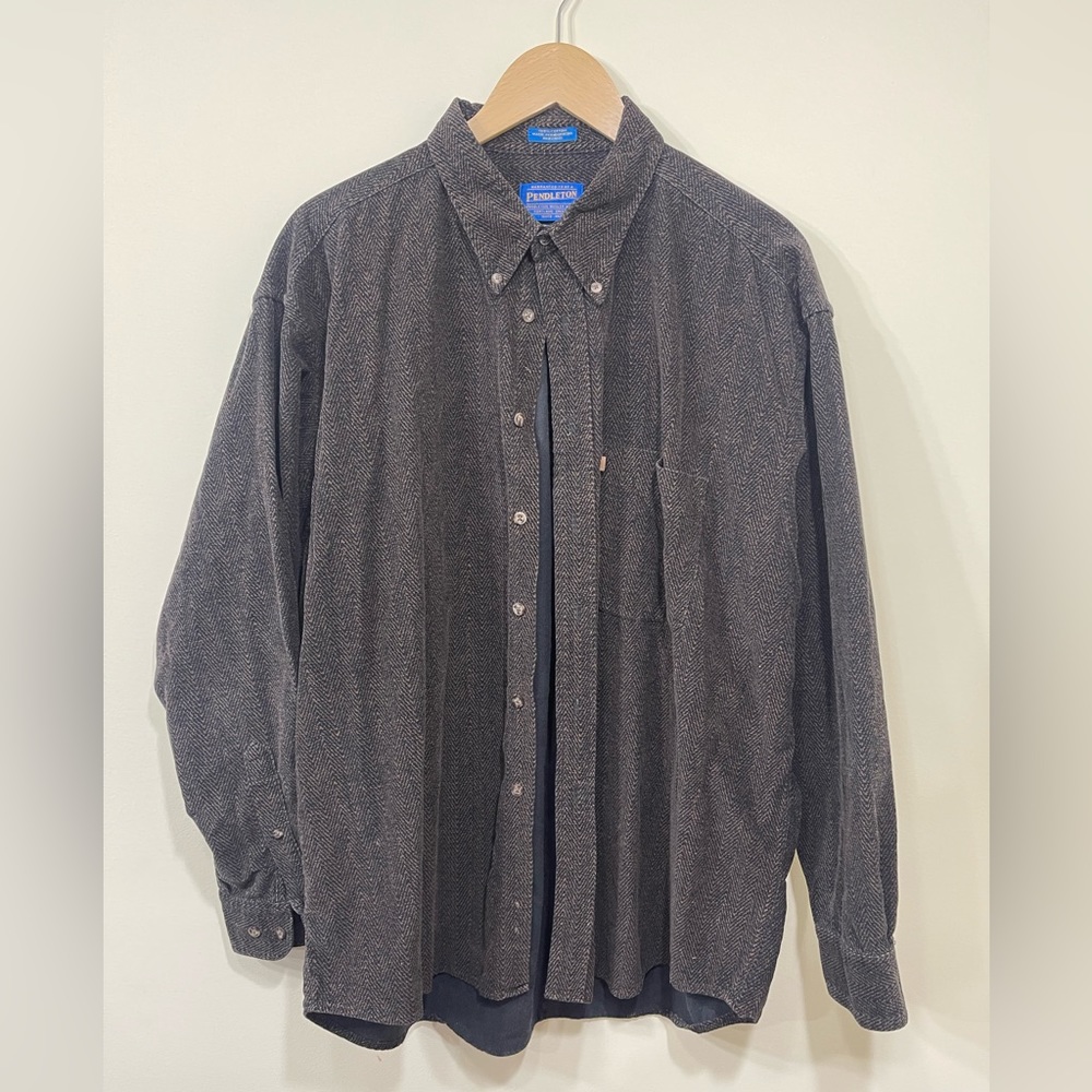 Pendleton 100% Cotton Button Down Shirt Size XL